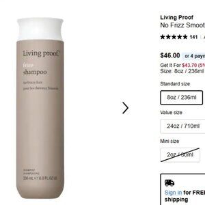 Living Proof ! Frizz Shampoo